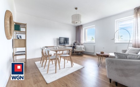 Przytulne mieszkanie po remoncie z widokiem na jezioro -Nadole