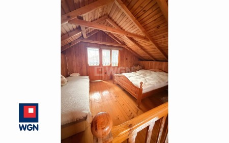 Murowany domek na działce ROD we Władysławowie - ok. 50 m2, kominek, piwnica, media