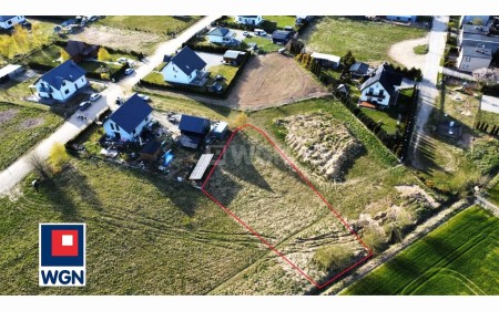 Działka budowlana 1080 m2 Starzyński Dwór spokojna okolica