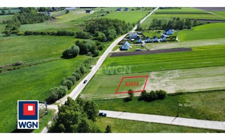 Działka Wierzchucino 3 km od morza- MPZP - zabudowa mieszkaniowo-usługowa