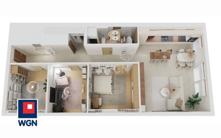 NOWOCZESNE MIESZKANIE 78,44 m2 + PODDASZE UŻYTKOWE OK. 55 m2