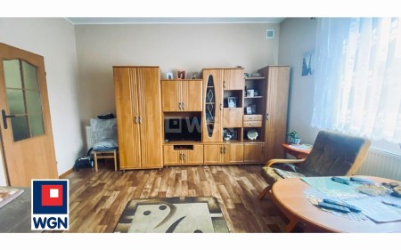 Mieszkanie 49 m2 z działką 631 m2 i budynkiem gospodarczym Borzyno-Prusewo